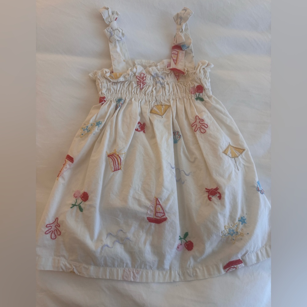 GAP Kids Dress with Colorful Embroidery
